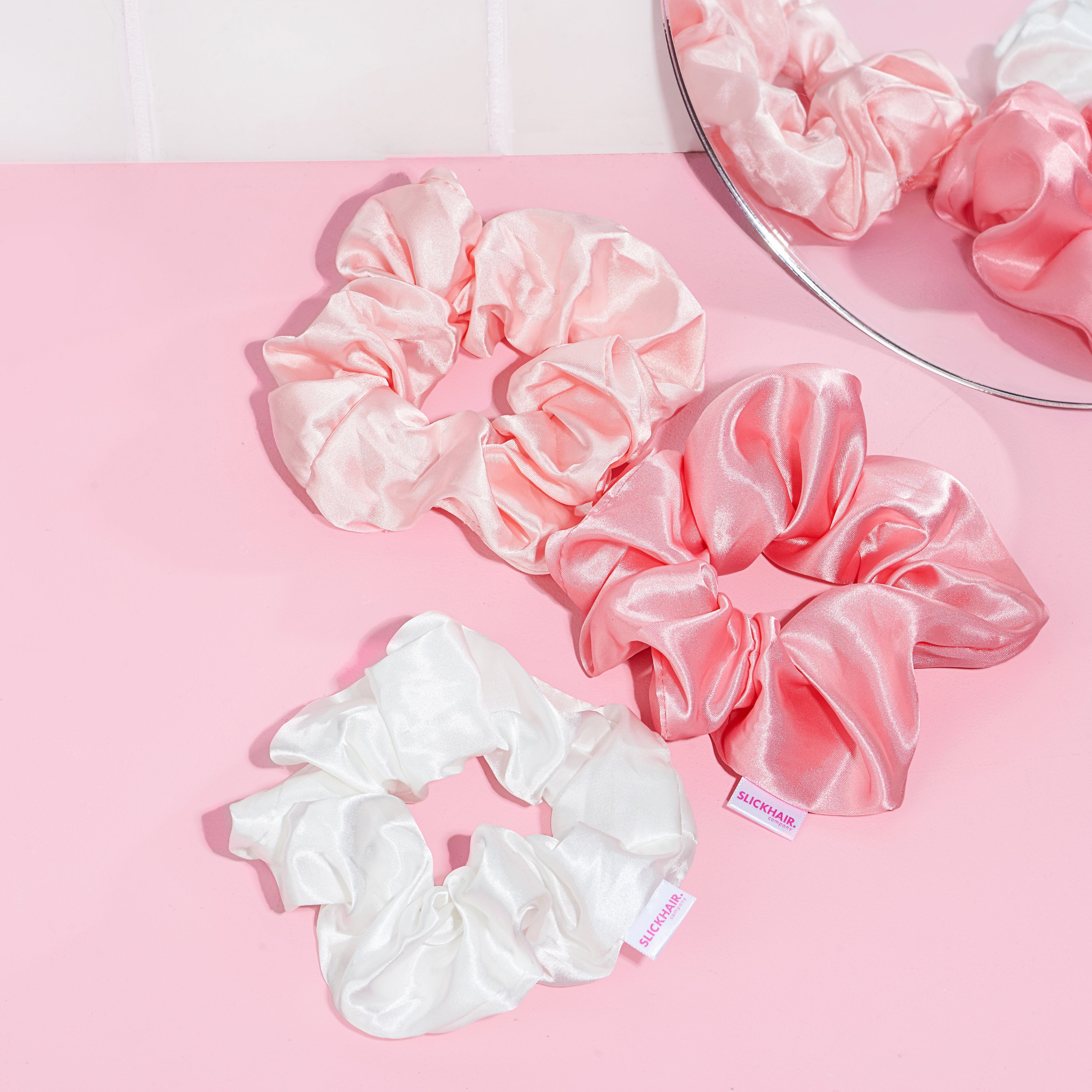 Silky Scrunchies Set